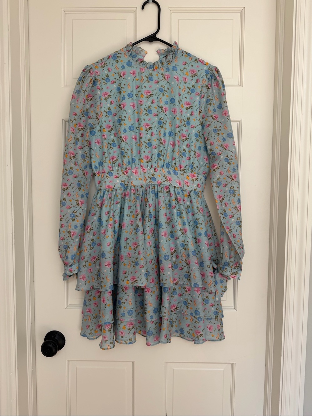 Kiel James Patrick Bunny Silk Dress size 2